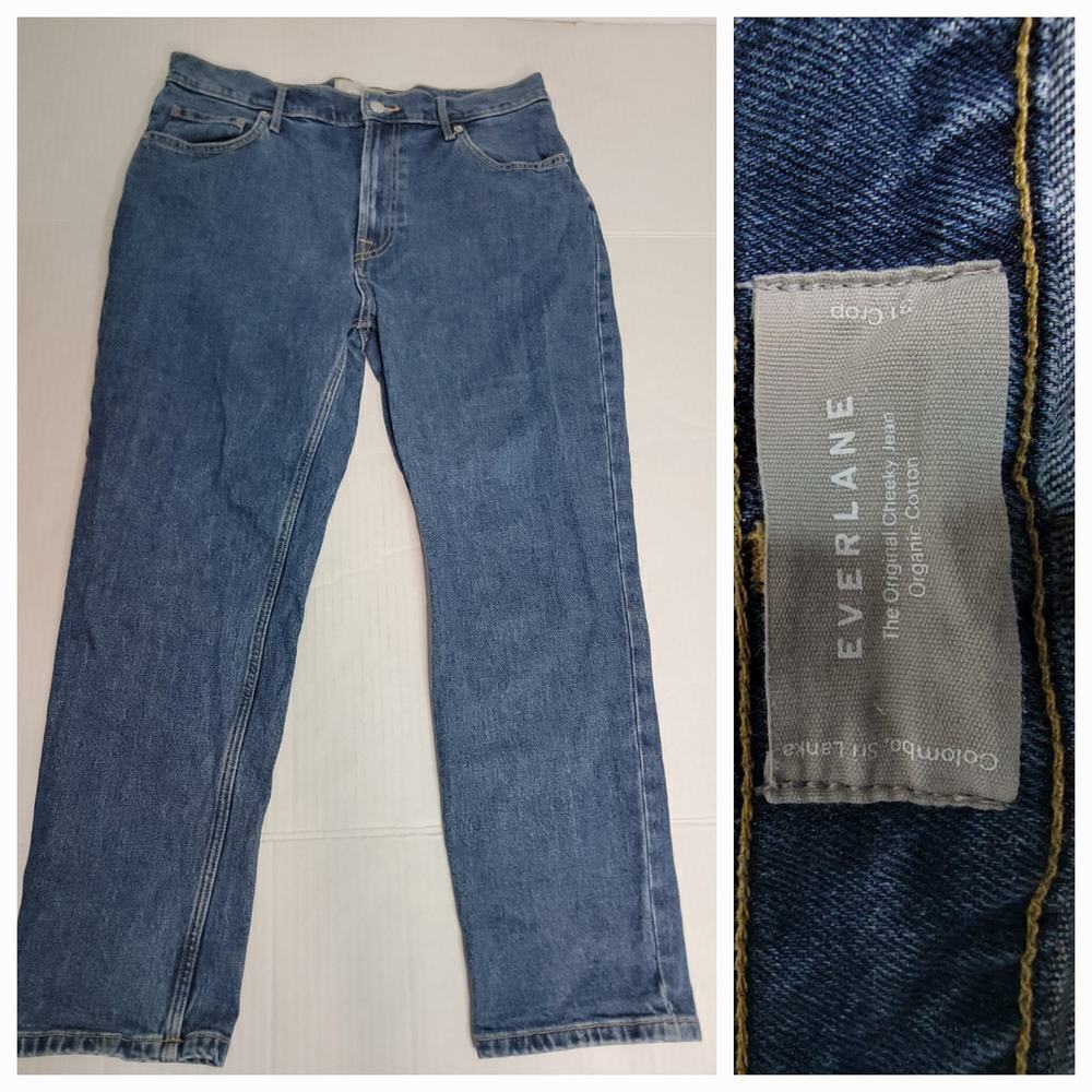 Everlane Jeans Womens 31 Crop The Original Cheeky Organic Casual Everyday